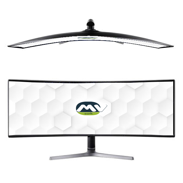 Locação de Monitor curvo 49 polegadas