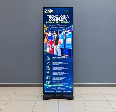 Locação de Totem de LED